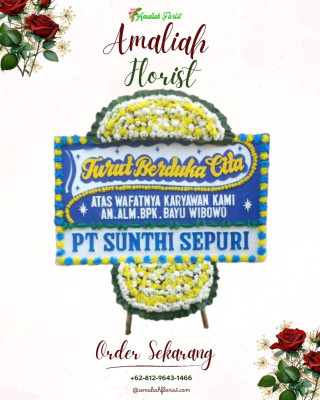 Papan Bunga Duka di Sail