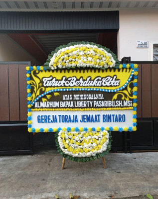 Papan Bunga Duka di Sail