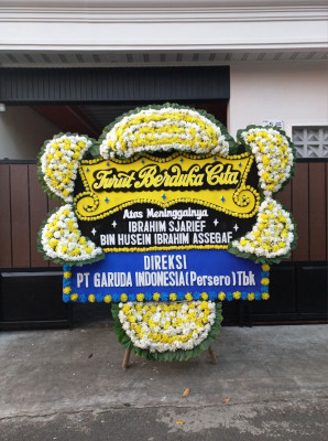 Papan Bunga Duka di Sail