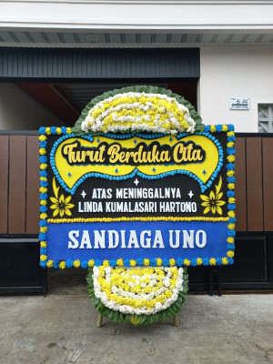 Papan Bunga Duka di Sail